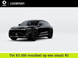 Smart #3 Pro+ Black Collection 66 kWh | Panoramadak | Memorypakket voorstoelen | Sfeerverlichting 64 kleuren | Adapt. cruise control | Keyless entry | 360°-camera | Anti-diefstal alarm |