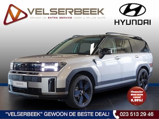 Hyundai Santa Fe 1.6 T-GDI HEV Premium 7p. *Black Silver* **NIEUW**DIRECT RIJDEN**