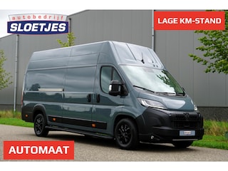 Peugeot Boxer 2.2 BlueHDi 180 L4H3 3.5t Zwaar Automaat |In topstaat |Full-Option |Adaptive Cruise |Groot scherm |Full-LED |Parkeersensoren rondom |2e airbag |BPM voordeel! |Mooie camperbasis