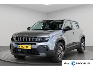 Jeep Avenger 1.2 e-Hybrid Longitude | Adaptive Cruise Controle | Navigatie | Parkeersensoren | Apple Carplay & Android Auto | Lichtmetalen velgen | Airco |