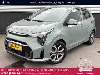 Kia Picanto 1.0 DPI ExecutiveLine NL-auto, Stoel- & Stuurwiel verwarmd, Keyless entry, Climate control, Navigatie, Cruise control, Privacy glass, Lichmetalen velgen