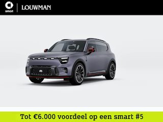Smart #5 Brabus 100 kWh | Panoramisch dak | 13-inch OLED passagiersscherm | Sennheiser®-audiosysteem | Anti-diefstal alarm | Augmented Reality head-up display |