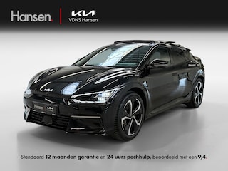 Kia EV6 GT-Line AWD 77.4 kWh I Panoramadak I Adaptive Cruise I Meridan I Stoel- en Stuurverwarming I Elek. Achterklep I 360 Camera I CarPlay I