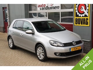 Volkswagen Golf 1.2 TSI Highline BlueMotion O.a: Clima, Cruise, Carplay, PDC, Stoelverwarming, ABC sportuitl., Etc... Rijklaar! All-in prijs!