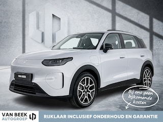 Leapmotor B03X ProMax Design 53 kWh VOORRAAD | Galaxy Silver | 382 KM WLTP | Leder | 360g Camera | Parkeersensoren V+A | Apple Carplay / Android Auto