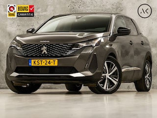 Peugeot 3008 1.6 HYbrid 225 Allure Sport 225Pk Automaat (APPLE CARPLAY, GROOT NAVI, 360 CAMERA, GETINT GLAS, SPORTSTOELEN, LEDER, ZWART HEMEL, LANE ASSIST, NIEUWSTAAT)