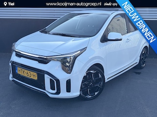 Kia Picanto 1.0 DPI GT-Line Schuif/kanteldak, Stoel- & Stuurwiel verwarmd, Navigatie, Cruise control, Lichtmetalen velgen, Climate control,