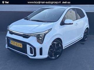 Kia Picanto 1.0 DPI GT-Line Schuif/kanteldak, Stoel- & Stuurwiel verwarmd, Navigatie, Cruise control, Lichtmetalen velgen, Climate control,