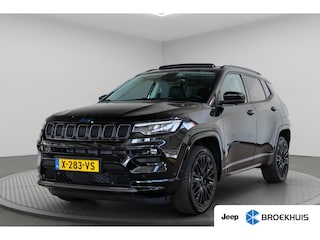 Jeep Compass 4xe 240 Plug-in Hybrid Electric Summit | Lederen bekleding | Panoramadak | Adaptive Cruise Controle | 360 gr Camera | Navigatie | Apple Carplay & Android Auto |