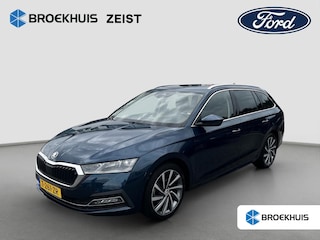 Skoda Octavia Combi 1.5 TSI First Edition | Trekhaak | Panoramadak | LED verlichting | Privacy-glass | Stoelverwarming | Elec stoelen