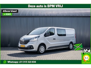 Renault Trafic 1.6 dCi 125PK L2H1 | DC 5-Zits | Camera | Cruise | Airco | Trekhaak