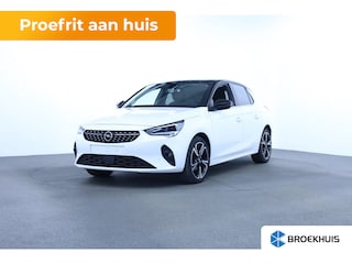 Opel Corsa 1.2 Elegance Afneembare Trekhaak | Panorama Dak | Camera | Stuur & Stoelverwarming | Camera | Parkeersensoren Rondom | Achteruitrijcamera | Afneembare trekhaak | Afwijkende dakkleur