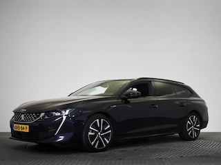 Peugeot 508 SW BWJ 2021 | 1.6T 181PK HYbrid GT AUTOMAAT | LEER | CLIMA | NAVI | STOEL VERW | EL STOELEN | LED | DONKER GLAS | CARPLAY |