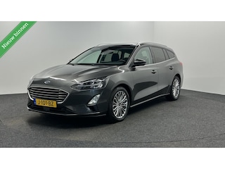 Ford Focus Wagon 1.0 EcoBoost Titanium Business PANO TREKHAAK CRUISE NAVI CARPLAY ECC.