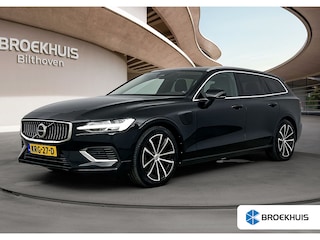Volvo V60 T6 Plug-in hybrid AWD Core Bright | Trekhaak | Adaptive Verlichting | Android Auto / Apple Carplay | PDC V+A en Camera | Extra getint glas | Stoel + Stuurverwarming |