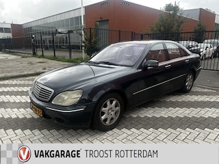 Mercedes-Benz S-klasse 430 APK TOT 01-05-2027 | Luchtvering | Panoramadak | Memory seats | Stoelverwarming+Verkoeling | Meeneemprijs