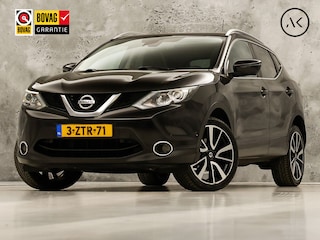 Nissan Qashqai 1.6 Tekna Sport (PANORAMADAK, NAVIGATIE, 360 CAMERA, LEDER, ELEK SPORTSTOELEN, GETINT GLAS, CRUISE, NIEUWSTAAT)