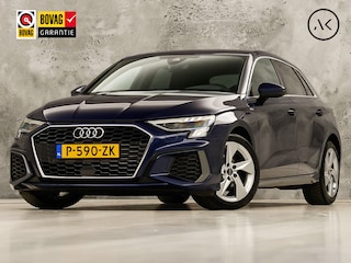 Audi A3 Sportback 30 TFSI S-Line Automaat (2X S-LINE, APPLE CARPLAY, STOELVERWARMING, PLAT S-LINE SPORTSTUUR, GETINT GLAS, SPORTSTOELEN, PARKEERSENSOREN, NIEUWSTAAT)