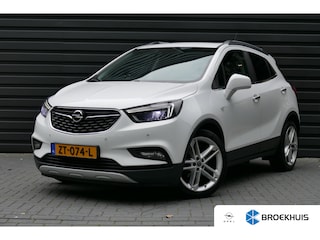 Opel Mokka X 1.4 TURBO 140PK BLACK EDITION / CAMERA / PANO.DAK / LEDER / CARPLAY / KEYLESS / STUUR-STOELVERWARMING / 19"LMV / AGR / NAVI / CLIMA / PDC / BLUETOOTH / CRUISECONTROL / 2E EIGENAAR / SCHITTERENDE STAAT !!