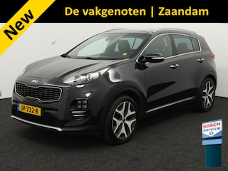 Kia Sportage 1.6 T-GDI GT-Line Bluetooth, Cruise control, Parkeersensor voor/achter, Rijstrooksensor, Winterpakket, Keyless entry Een ruime en luxe SUV met een sportieve uitstraling. Het interieur biedt veel comfort en ruimte, waardoor zowel korte als lange ritten prettig zijn. Dankzij de rijke GT-Line uitvoering is dez