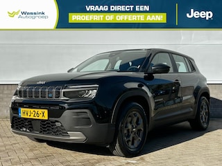 Jeep Avenger Longitude 54 kWh 156pk | Apple Carplay/Android Auto | Parkeersensoren | Lichtmetalen Velgen