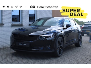 Polestar 2 Long Range Single Motor Prime 82 kWh 20" Lichtmetalen Velgen | Adaptieve Cruise Control | Pilot Assist | Harman/Kardon Audiosysteem | Panoramisch Dak | Elektrisch Verstelbare Voorstoelen | Keyless Entry | Digital Key | Extra Getint Glas | Stoelverwarming | Stuurwielverwarming
