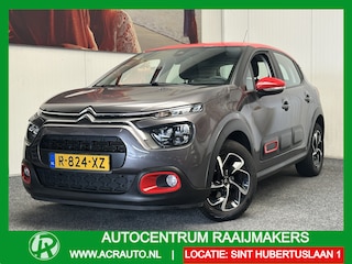 Citroën C3 1.2 PURE TECH SHINE SLECHTS 34714 KM CRUISE CONTROL CLIMATE CONTROL APPLE CARPLAY/ANDROID RIJSTROOKSENSOREN ACHTERUITRIJCAMERA 16" LM VELGEN ZEER MOOI !!