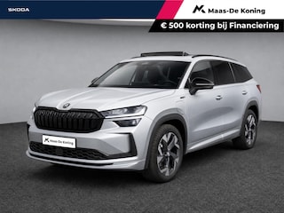 Skoda Kodiaq 1.5 TSI 204pk DSG PHEV Sportline Business · Trekhaak Wegklapbaar · Panoramadak · Camera · Elek. Voorstoel · Apple/Android Car Play · 19'' Inch · Garantie t/m 24-06-2030 of 100.000km