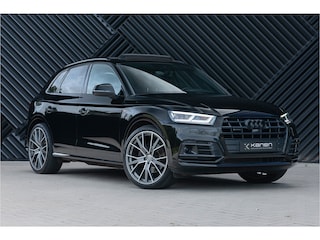 Audi Q5 2.0 TFSI quattro S-line S-sporstoelen Luchtv. ACC Pano B&O Matrix 360 Head Up Keyless Memory