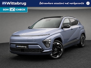 Hyundai Kona Premium Sky 65.4 kWh LEDER | OPEN DAK | FULL OPTION | LONG RANGE SOH 100%
