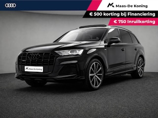 Audi Q7 55 TFSIe 381pk Quattro Pro Line S Panoramadak · Trekhaak · Luchtvering · B&O · Leder Valcona · Elek. Stoelen + Geheugen Bestuurder · 21'' Inch · 360 Camera · SOH 97,2% · EXTRA INRUILKORTING ·