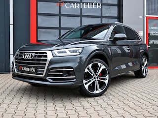 Audi Q5 2.0 TFSI Quattro S-Line Edition | Stoel & Stuurwielverwarming | Camera | Adaptive Cruise | Lane Assist | Trekhaak | Matrix Led | 21'' Origineel | Automaat | Half Leder | Alcantara | Ambient Sfeer | Navigatie | F1 Flippers | SQ5 Diffuser