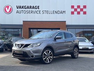 Nissan Qashqai 1.6 Tekna 163pk|Panodak|Afn Trekhaak|Leder|Elektr Stoel|360 Camera|Stoelverwarming