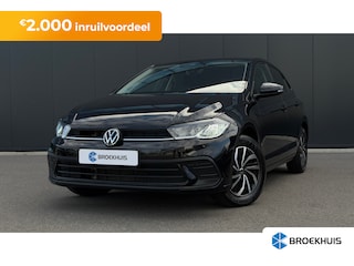 Volkswagen Polo 1.0TSI 95pk Life Edition | Camera | Apple Carplay | Navi | Parkeersensoren voor en achter (Park Distance Control) | Zijruiten achter en achterruit getint, 65% lichtabsorberend