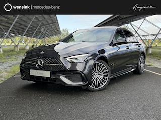 Mercedes-Benz C-klasse 300e 140 Years Edition | AMG line | Night | Panoramadak | Trekhaak | Winter pakket | Memory stoelen | Sfeerverlichting |
