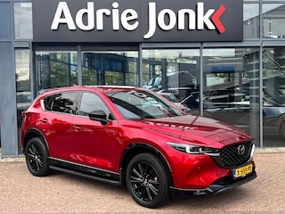 Mazda CX-5 2.0 e-SkyActiv-G M Hybrid 165 Homura Comfort Pack AUTOMAAT | TREKHAAK | LEDER | 360gr CAMERA | Bose AUDIO | STOELVENMTILATIE | STOEL- en STUURVERWARMING | 1e EIG |