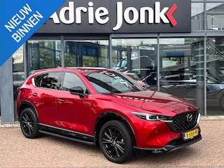 Mazda CX-5 2.0 e-SkyActiv-G M Hybrid 165 Homura Comfort Pack AUTOMAAT | TREKHAAK | LEDER | 360gr CAMERA | Bose AUDIO | STOELVENMTILATIE | STOEL- en STUURVERWARMING | 1e EIG |