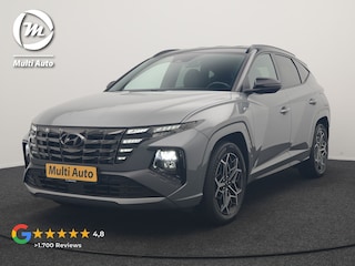 Hyundai Tucson 1.6 T-GDI N Line 4WD PHEV 265pk Dealer O.H | Adaptive Cruise | Camera | Alcantara Sportstoelen & Stuur Verwarmd | Krell Audio | Apple Carplay | Keyless | Blis | 19"L.M | Navigatie | DAB | Plug In Hybrid |