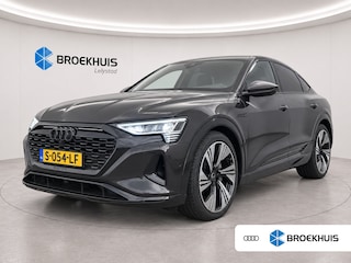 Audi Q8 e-tron 50 95KWH QUATTRO 340PK ADVANCED EDITION SOH 94,21% / NAVI / LEDER / CLIMA / FULL-LED / PDC / 22" LMV / LUCHTVERING / CAMERA / KEYLESS / APPLE CARPLAY / ADAPT. CRUISE / ORG. NL. / 1E EIGENAAR !!