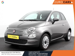 Fiat 500 1.0 Hybrid Lounge Plus Cruise control Panorama dak Parkeersensor achter Climate control Apple carplay / Andriod auto