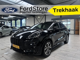 Ford Puma EcoBoost Hybrid 125 pk ST-Line | Trekhaak | Winter Pack | Camera | 1e eig. | 100% dealer onderh. | 4 seiz. banden