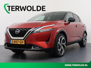 Nissan Qashqai 1.3 MHEV Xtronic Tekna Plus | Trekhaak | Panoramadak | Lederen Bekl. | BOSE Audio |