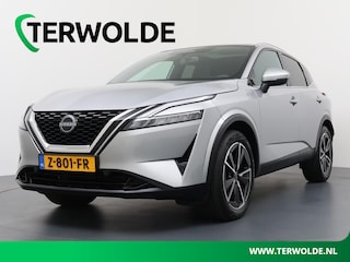 Nissan Qashqai 1.3 MHEV Xtronic Tekna | Trekhaak | Panoramadak | Stoel-, Stuur- & Voorruitverw. |