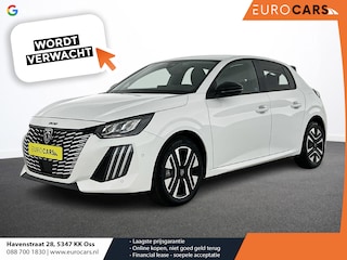 Peugeot 208 1.2 Hybrid 100PK Automaat Allure Navigatie Apple Carplay/Android Auto Airco Camera Parkeer sensoren Cruise Control Led Lichtmetalen Velgen