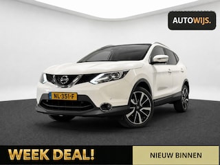 Nissan Qashqai 1.2 Tekna|NL AUTO|LEDER|PANO|TREKHAAK|CAMERA