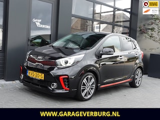 Kia Picanto 1.2 CVVT GT-Line Automaat (Navi/Carplay,Camera,Cruise,Stoel+stuurverwarming,PDC,Keyless,Leer)