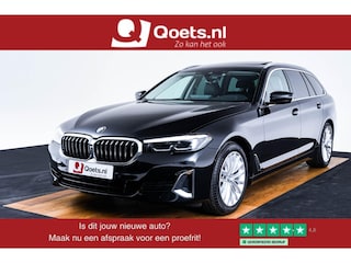 BMW 5-serie Touring 520d xDrive High Executive Luxury Line - Trekhaak - Panoramadak - zonneschermen - Getinte ruiten - Parking Assistant - BMW Live Cockpit Professional - Elektrisch verwarmde voorstoelen -