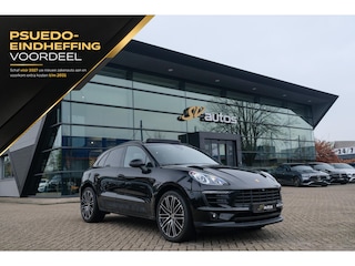 Porsche Macan 2.0 T 252pk Panoramadak Luchtvering 18-weg Adaptieve Sportstoelen Trekhaak elektrisch 21" LMV