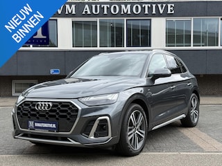 Audi Q5 55 TFSI e S edition S-LINE BINNEN + BUITEN |LUCHTVERING| ELEKTRISCHE TREKHAAK| 360 CAMERA| PANO| DODE HOEK SENSOR| ELEK. STOELEN | MATRIX| RECENT NOG ONDERHOUD GEHAD|