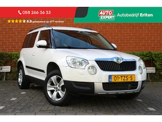 Skoda Yeti 1.2 TSI Ambition | NL-auto | Automaat! | 5 deuren | Climate control | Cruise control | Navigatie | Parkeersensoren | Elek. ramen | Centr. deurvergr. | Trekhaak |